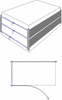 Verlegung von Kühlmatten an scharfkantigen Rechteck-Behältern, Description